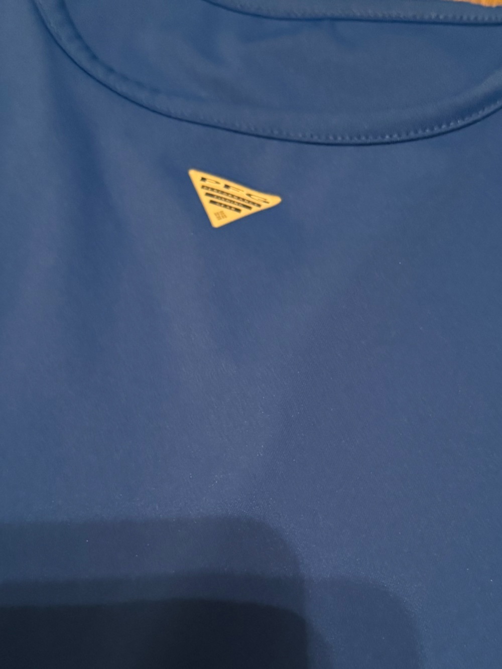 Columbia Blue Outdoor Jacket with Gold Label - Picture 3 of 5